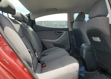 2016 Hyundai Elantra Se from USA, damaged, VIN 5NPDH4AE2GH699009